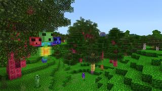 Screenshot of the Minecraft Bedrock Marketplace product Everything Slime! created by InPvP.