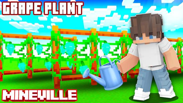 Thumbnail of the Minecraft Bedrock Marketplace product [Farm] Celestial Grape Seed created by InPvP.