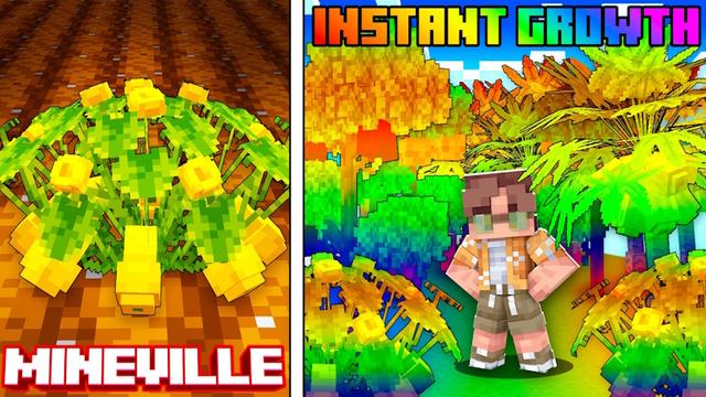 Thumbnail of the Minecraft Bedrock Marketplace product [Farm] Instant Growth created by InPvP.