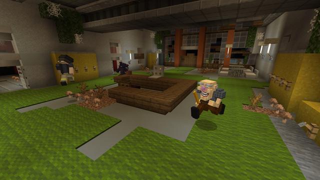 Screenshot of the Minecraft Bedrock Marketplace product Hall Pass created by InPvP.