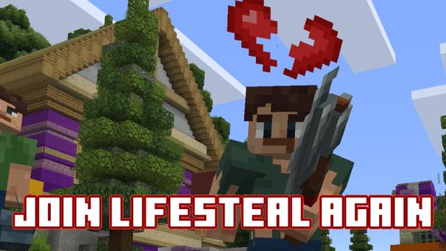 Screenshot of the Minecraft Bedrock Marketplace product [Lifesteal] Death Unban created by InPvP.