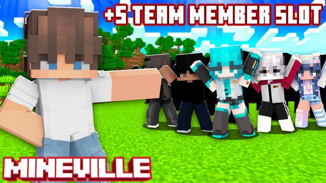 Thumbnail of the Minecraft Bedrock Marketplace product [Lifesteal/Prison] 5 Extra Team Member Slots created by InPvP.
