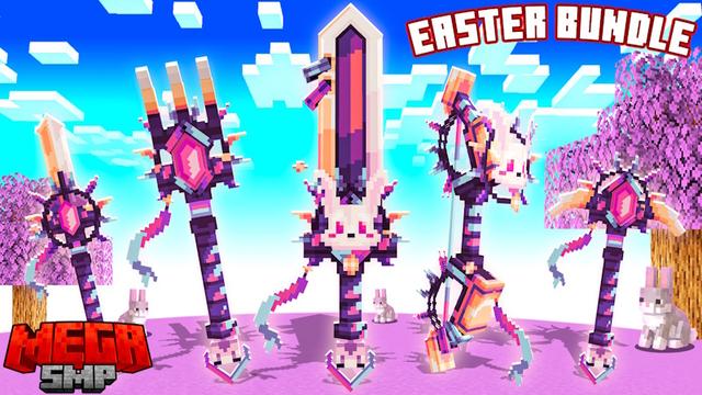 Thumbnail of the Minecraft Bedrock Marketplace product [MegaSMP] 10x Easter Bundles +1 Free created by InPvP.