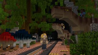 Screenshot of the Minecraft Bedrock Marketplace product Mineville Film Studios created by InPvP.