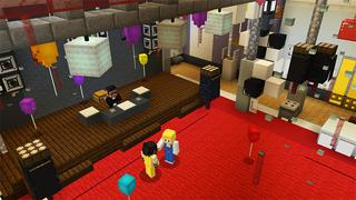 Screenshot of the Minecraft Bedrock Marketplace product Mineville High School Prom created by InPvP.