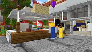 Screenshot of the Minecraft Bedrock Marketplace product Mineville High School Prom created by InPvP.