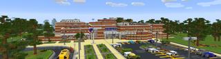 Panorama of the Minecraft Bedrock Marketplace product Mineville High School Roleplay created by InPvP.
