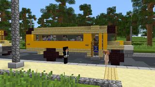 Screenshot of the Minecraft Bedrock Marketplace product Mineville High School Roleplay created by InPvP.