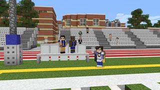 Screenshot of the Minecraft Bedrock Marketplace product Mineville High School Roleplay created by InPvP.