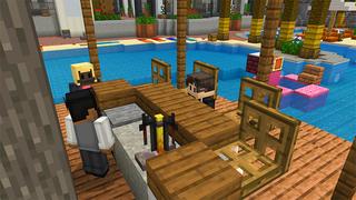 Screenshot of the Minecraft Bedrock Marketplace product Mineville Hotel Resort created by InPvP.