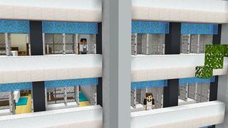 Screenshot of the Minecraft Bedrock Marketplace product Mineville Hotel Resort created by InPvP.