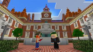 Screenshot of the Minecraft Bedrock Marketplace product Mineville Royal High School created by InPvP.