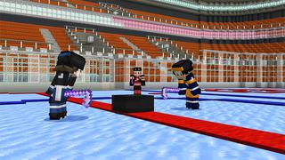 Screenshot of the Minecraft Bedrock Marketplace product Mineville Sports created by InPvP.