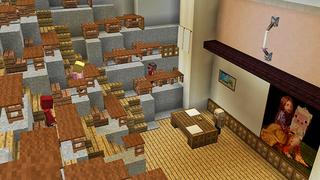 Screenshot of the Minecraft Bedrock Marketplace product Mineville University Roleplay created by InPvP.