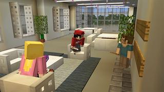 Screenshot of the Minecraft Bedrock Marketplace product Mineville University Roleplay created by InPvP.