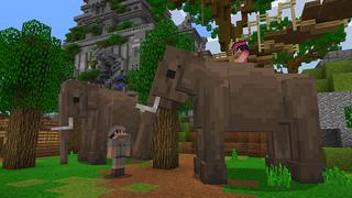 Screenshot of the Minecraft Bedrock Marketplace product Mineville Zoo created by InPvP.