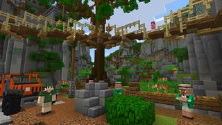 Screenshot of the Minecraft Bedrock Marketplace product Mineville Zoo created by InPvP.