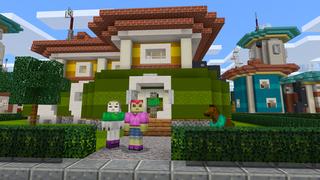 Screenshot of the Minecraft Bedrock Marketplace product Monster City created by InPvP.