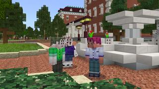 Screenshot of the Minecraft Bedrock Marketplace product Monster School created by InPvP.