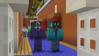 Screenshot of the Minecraft Bedrock Marketplace product Monster School created by InPvP.