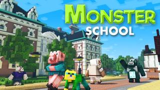 Thumbnail of the Minecraft Bedrock Marketplace product L'école des monstres created by InPvP.