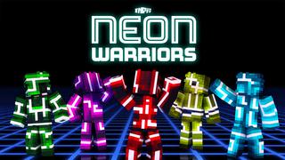 Thumbnail of the Minecraft Bedrock Marketplace product Neon Warriors Skin Pack created by InPvP.