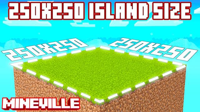 Thumbnail of the Minecraft Bedrock Marketplace product [Oneblock] 250x250 Island Size created by InPvP.