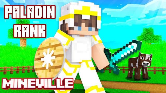 Thumbnail of the Minecraft Bedrock Marketplace product Paladin Rank (30d) created by InPvP.