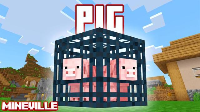 Thumbnail of the Minecraft Bedrock Marketplace product Pig Spawner created by InPvP.