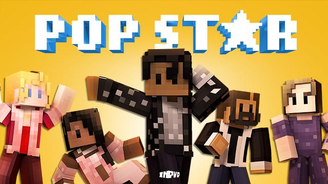 Thumbnail of the Minecraft Bedrock Marketplace product Popstar - Skin Pack created by InPvP.