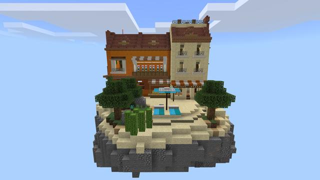 Screenshot of the Minecraft Bedrock Marketplace product Premium Skyblock+ created by InPvP.