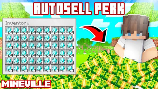 Thumbnail of the Minecraft Bedrock Marketplace product [Prison] Autosell Perk created by InPvP.