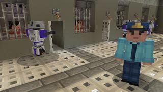 Screenshot of the Minecraft Bedrock Marketplace product Prison Escape: City created by InPvP.