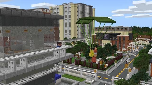 Screenshot of the Minecraft Bedrock Marketplace product Prison Escape: City created by InPvP.