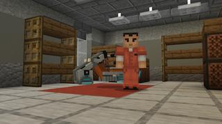 Screenshot of the Minecraft Bedrock Marketplace product Prison Escape: City created by InPvP.
