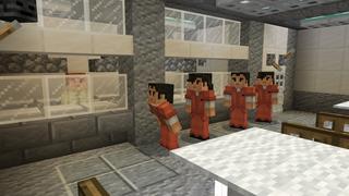 Screenshot of the Minecraft Bedrock Marketplace product Prison Escape: City created by InPvP.