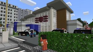 Screenshot of the Minecraft Bedrock Marketplace product Prison Escape: City created by InPvP.