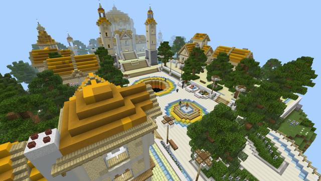 Screenshot of the Minecraft Bedrock Marketplace product Skyblock Pass+ created by InPvP.