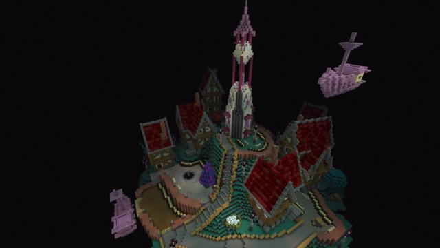 Screenshot of the Minecraft Bedrock Marketplace product Skyblock Pass+ created by InPvP.