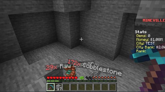 Screenshot of the Minecraft Bedrock Marketplace product Trench Pickaxe created by InPvP.