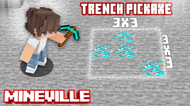 Thumbnail of the Minecraft Bedrock Marketplace product Trench Pickaxe created by InPvP.