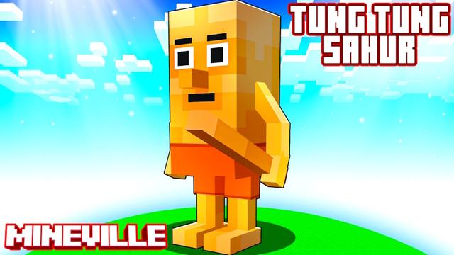 Thumbnail of the Minecraft Bedrock Marketplace product Tung Tung Sahur Disguise created by InPvP.