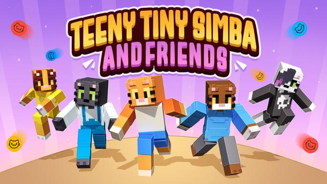 Thumbnail of the Minecraft Bedrock Marketplace product Teeny Tiny Simba and Friends created by Insane Logic.