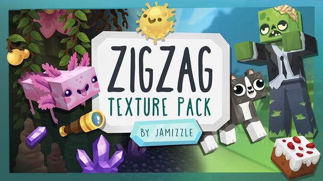 Thumbnail of the Minecraft Bedrock Marketplace product ZigZag created by Jamizzle.