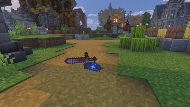 Screenshot of the Minecraft Bedrock Marketplace product Amulets created by JFCrafters.