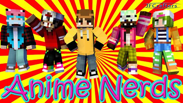 Thumbnail of the Minecraft Bedrock Marketplace product Anime Nerds created by JFCrafters.
