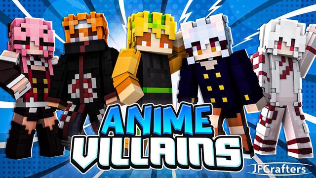Thumbnail of the Minecraft Bedrock Marketplace product Anime Villains created by JFCrafters.
