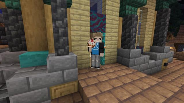 Screenshot of the Minecraft Bedrock Marketplace product Apples+ created by JFCrafters.
