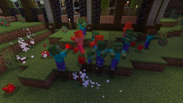 Screenshot of the Minecraft Bedrock Marketplace product Apples+ created by JFCrafters.
