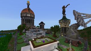 Screenshot of the Minecraft Bedrock Marketplace product Arena Rampage PVP created by JFCrafters.